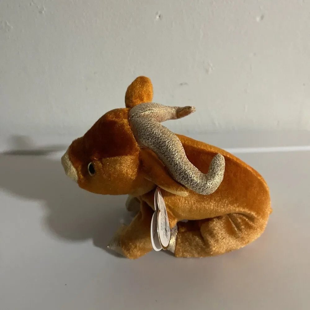 Ty Beanie Baby Ox Zodiac - MWMT (Ox Zodiac)